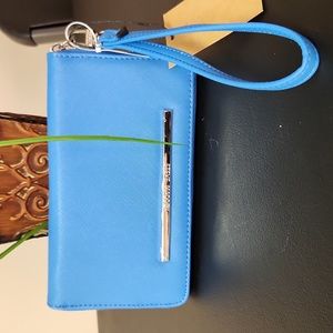 Steve Madden Vibrant Blue Wristlet Wallet